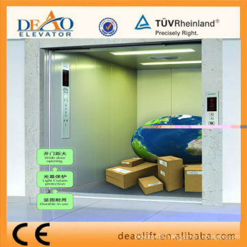 Safety Freight Elevator with Hariless Stainless Steel